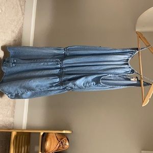 Chambray romper